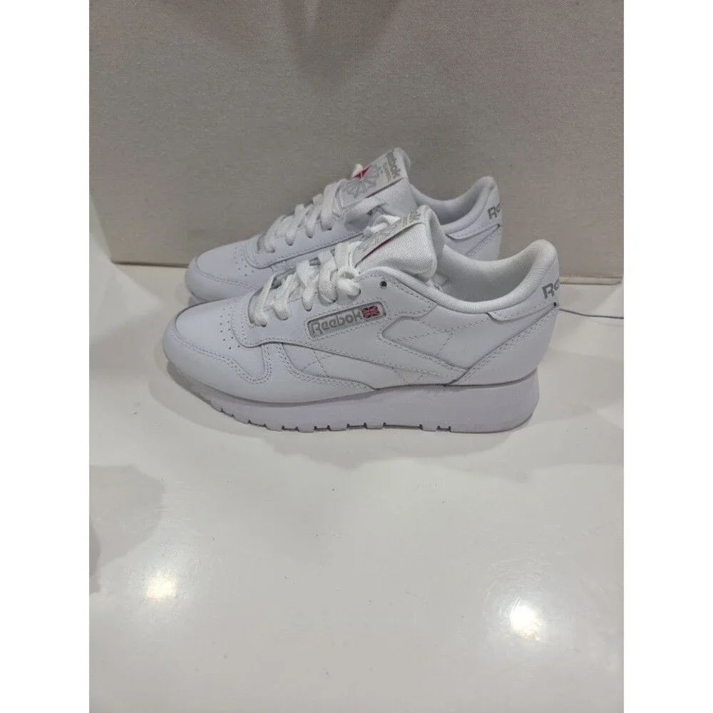 Reebok Classic Natural Leather White/white 100008492 Men's Size 3.5